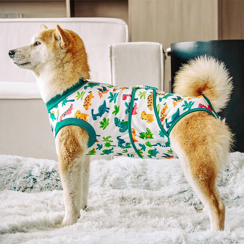Leather Work Factory - Dog Surgery Suit Female Spay Pet