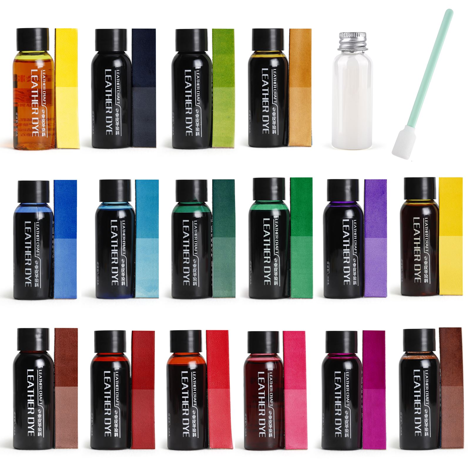 Leather Dye Finish - 30ml Leather Edge Paint Oil Finish