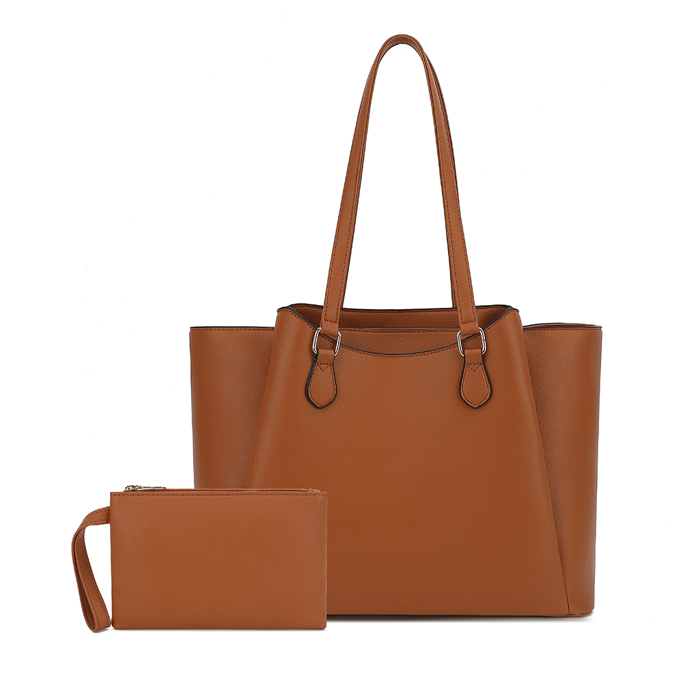 Leather Work Bag - Tote Bag for Women, Large PU