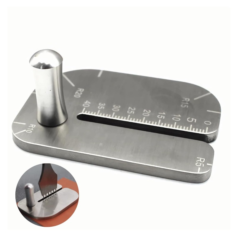 Leatherwork Ruler - DIY Leather Pulling Board Practical Cutting