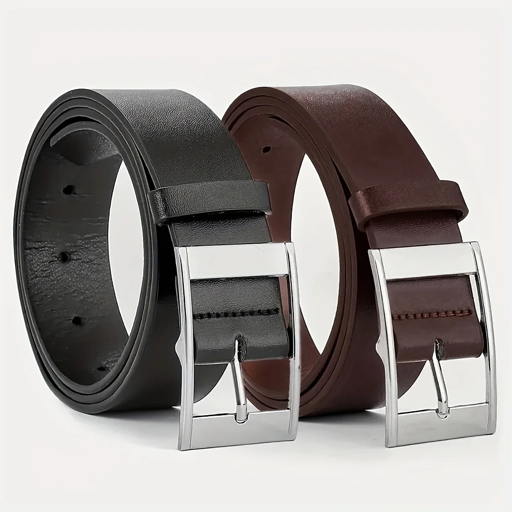 Leather Work Jeans - New Luxury Belt for Men PU