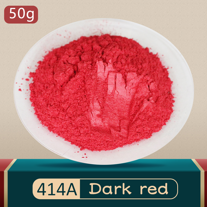 Leather Dye Finish - Red Pigment Pearl Powder DIY Dye