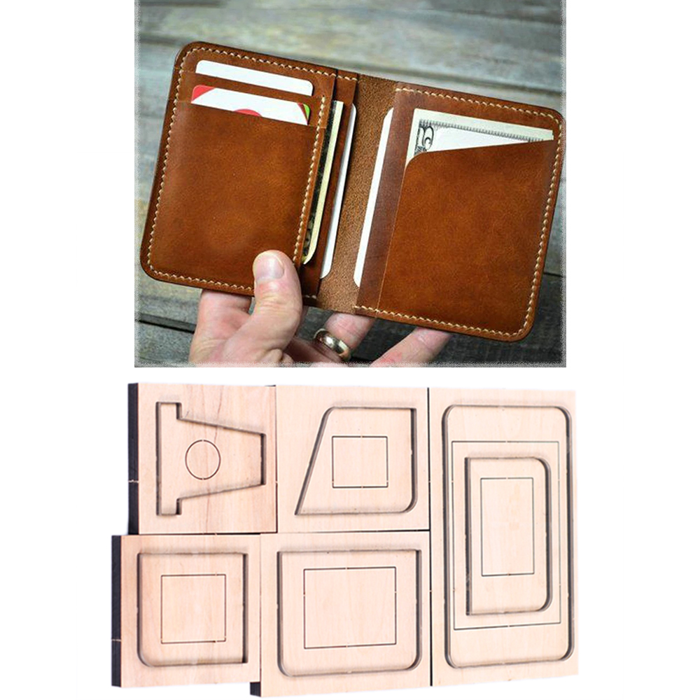 Leatherwork Punch - DIY leather craft simple card holder