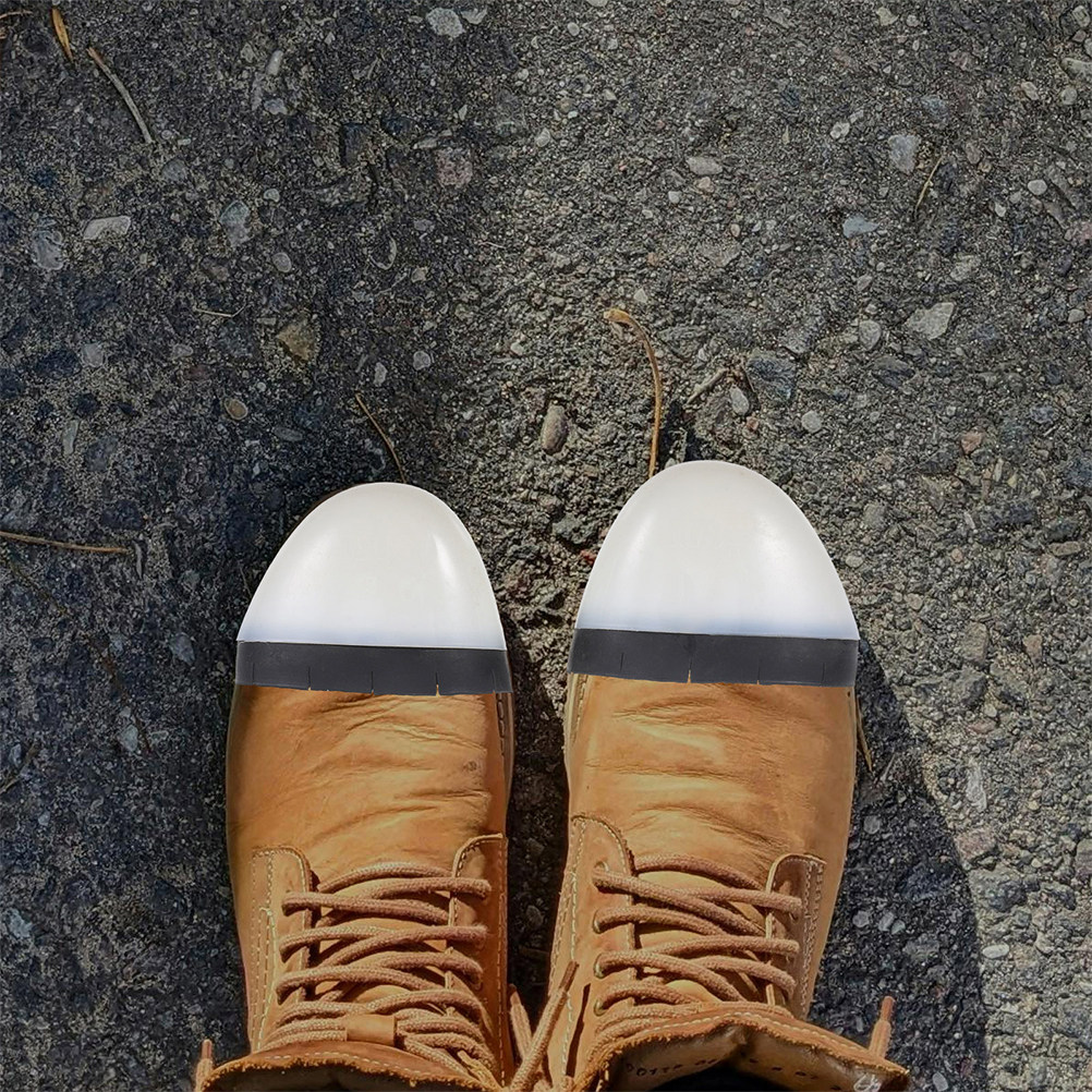 Leather Work Factory - 1Pair Reinforced Labor Safety Toe Caps