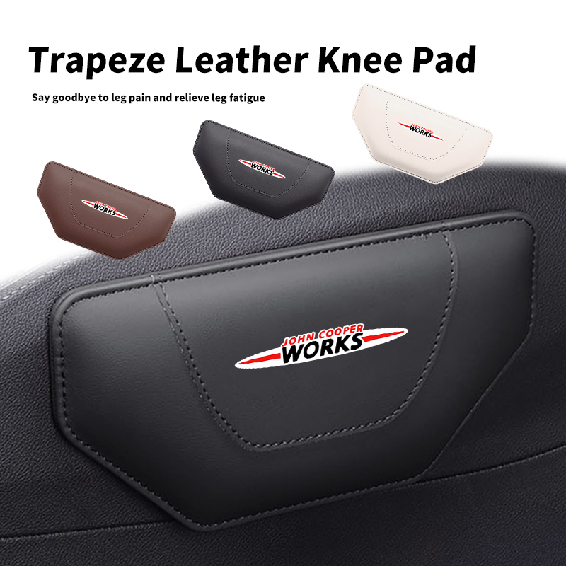 Leather Work Knee Pads - Leather Car Leg Cushion Main Driver's