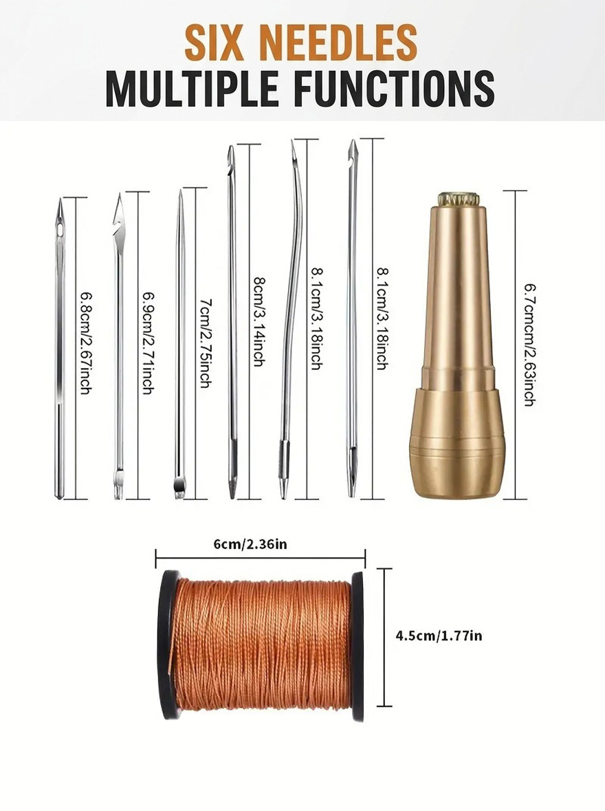 Leather Stitching Tool, Hand S - Leather Work Bag ulasan dan harga