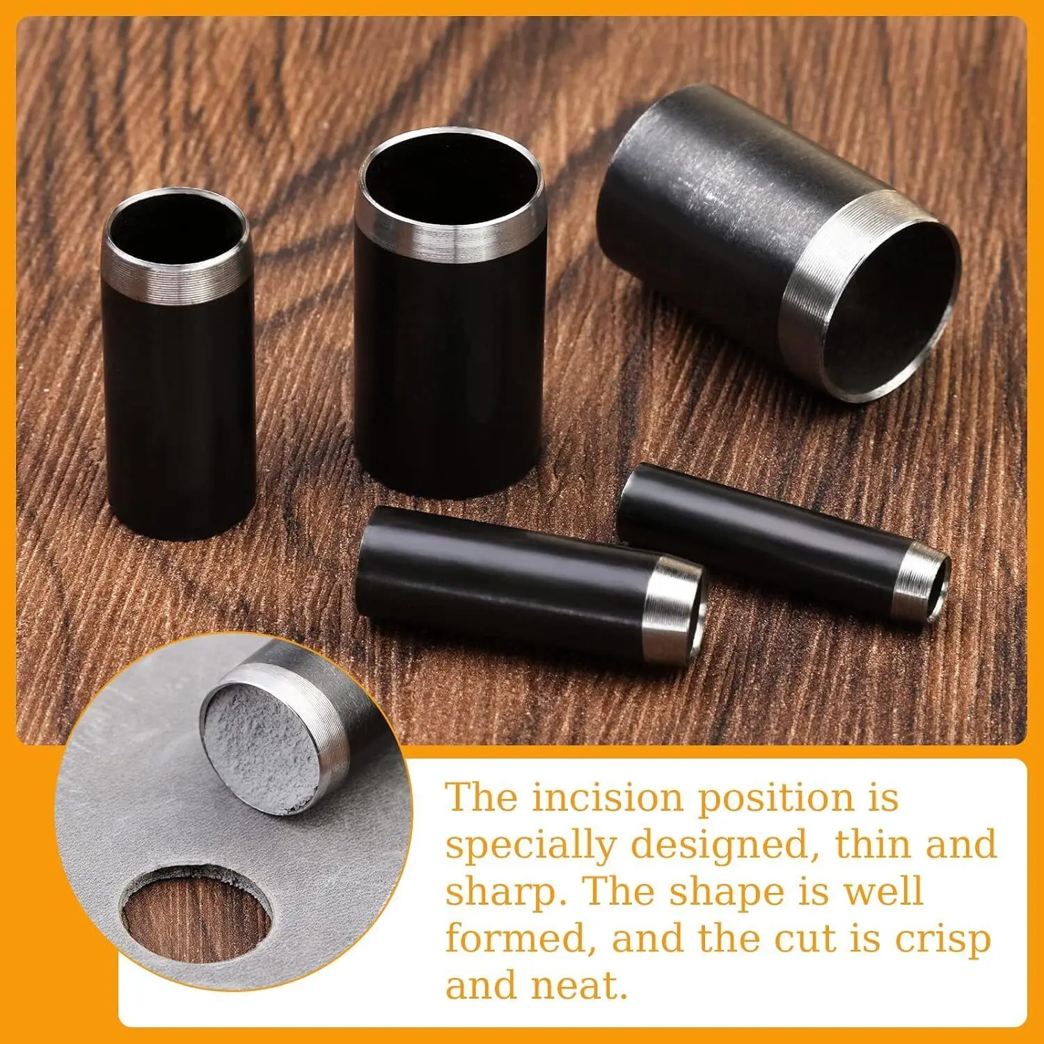 15Pcs Leather Circle Cutter To - Leatherwork Punch ulasan dan harga