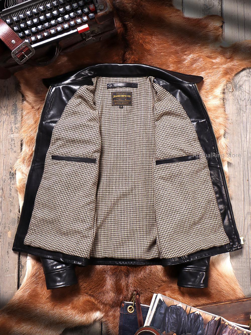 Full Grain Batik Vegetable Tan - Leather Work Jacket ulasan dan harga