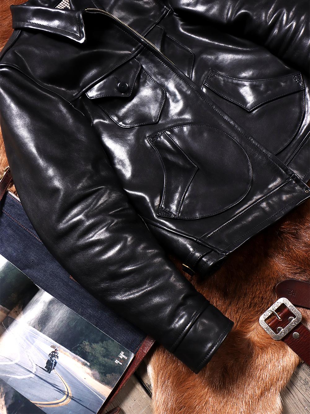 Full Grain Batik Vegetable Tan - Leather Work Jacket ulasan dan harga