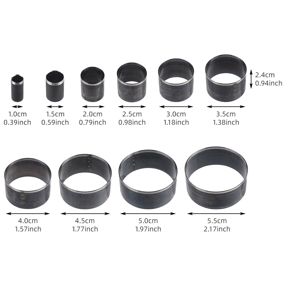 Round Hole Leather Punch Die S - Leatherwork Punch ulasan dan harga