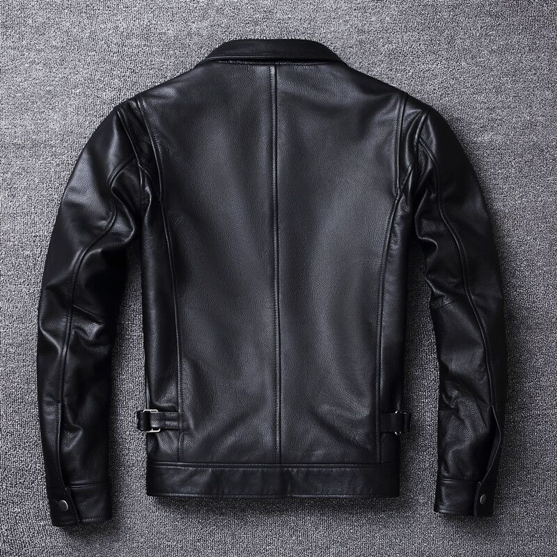 2023 Men's Leather Jacket Natu - Leather Work Jacket ulasan dan harga