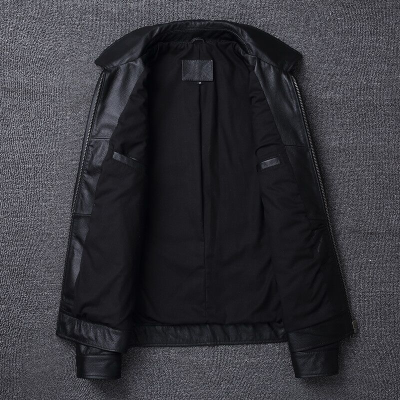 2023 Men's Leather Jacket Natu - Leather Work Jacket ulasan dan harga