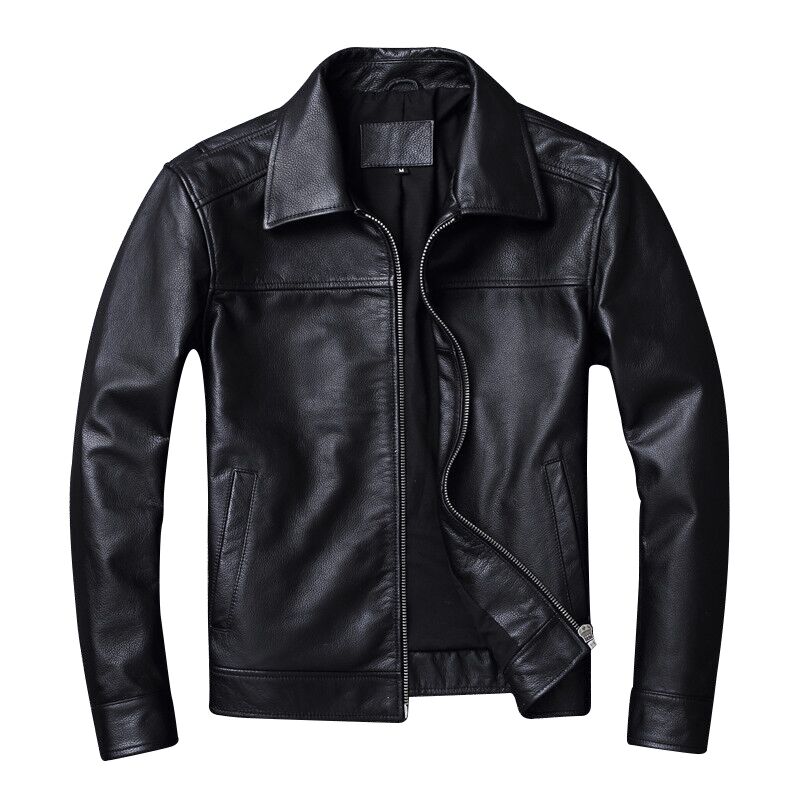 2023 Men's Leather Jacket Natu - Leather Work Jacket ulasan dan harga