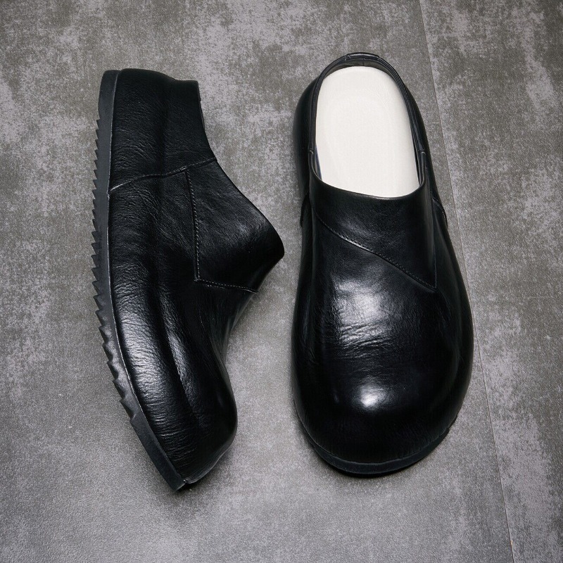 Designer Luxury Genuine Leathe - Leather Work Flats ulasan dan harga