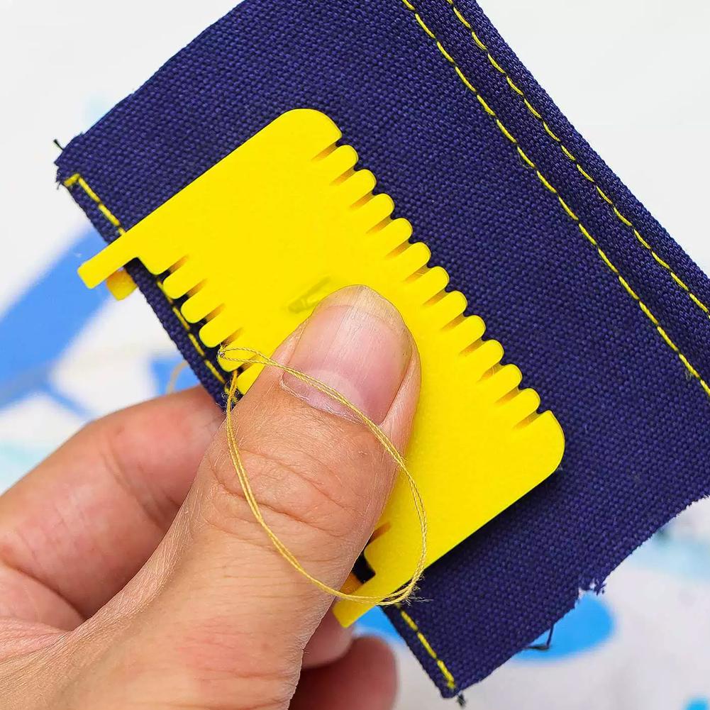 Clip-On Sewing Ruler 2/3/4MM S - Leatherwork Ruler ulasan dan harga