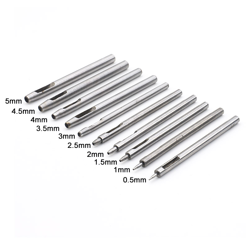 10pcs Rotary Leather Hole Punc - Leatherwork Punch ulasan dan harga