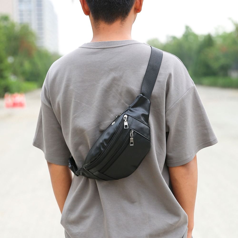 Multifunctional Crossbody Cash - Leather Work Bag ulasan dan harga