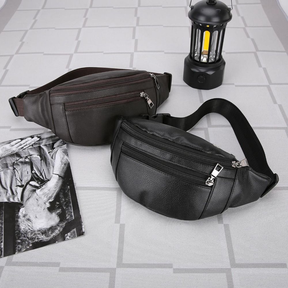 Multifunctional Crossbody Cash - Leather Work Bag ulasan dan harga
