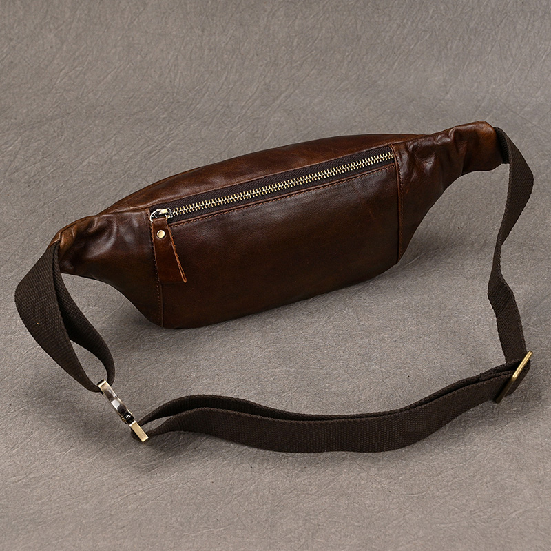 Men's Leather Chest Bags Cross - Leatherwork Fasteners ulasan dan harga