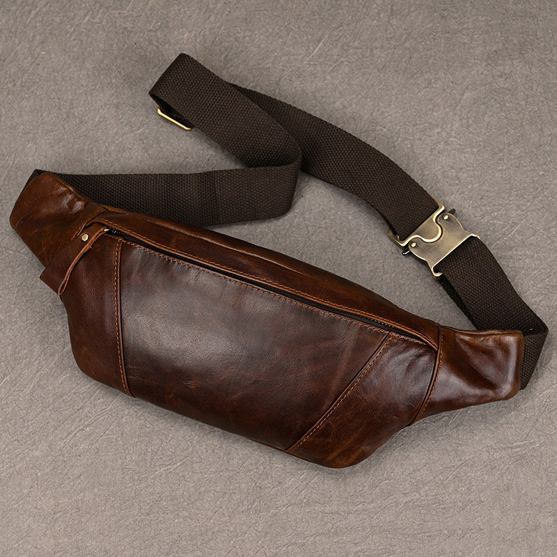 Men's Leather Chest Bags Cross - Leatherwork Fasteners ulasan dan harga
