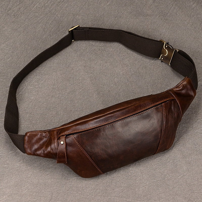 Men's Leather Chest Bags Cross - Leatherwork Fasteners ulasan dan harga