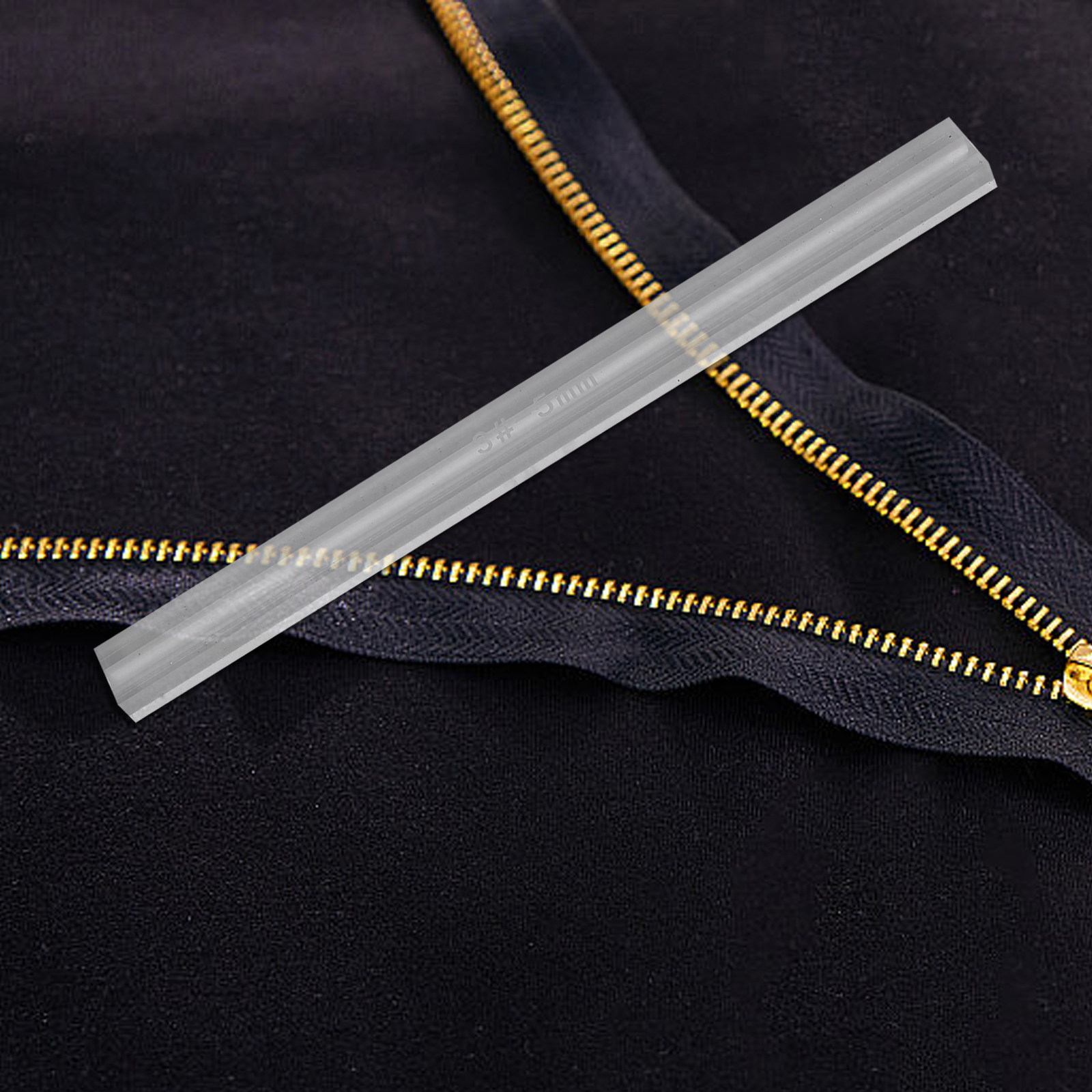Acrylic Zipper Glue Anti-Overf - Leatherwork Ruler ulasan dan harga