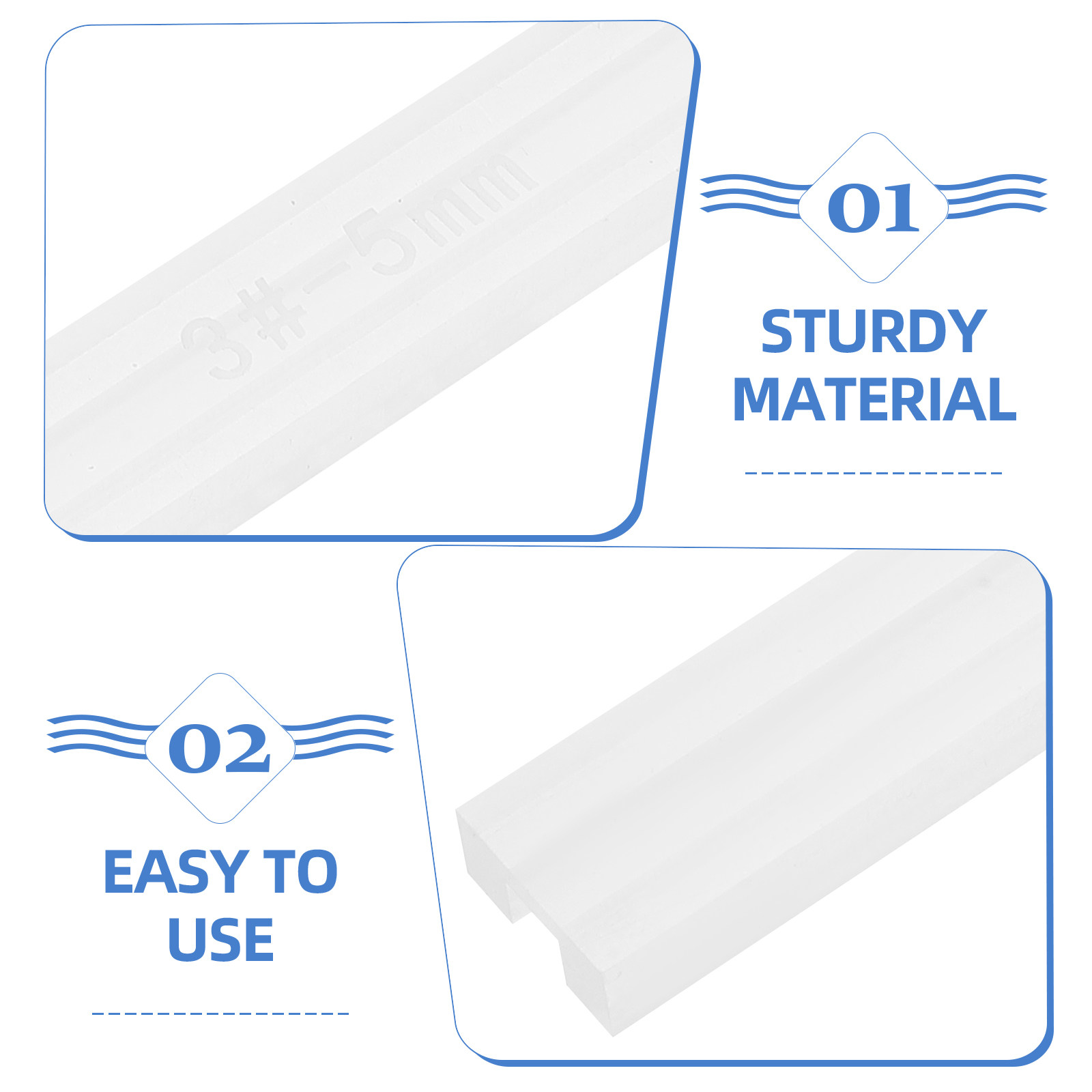 Acrylic Zipper Glue Anti-Overf - Leatherwork Ruler ulasan dan harga