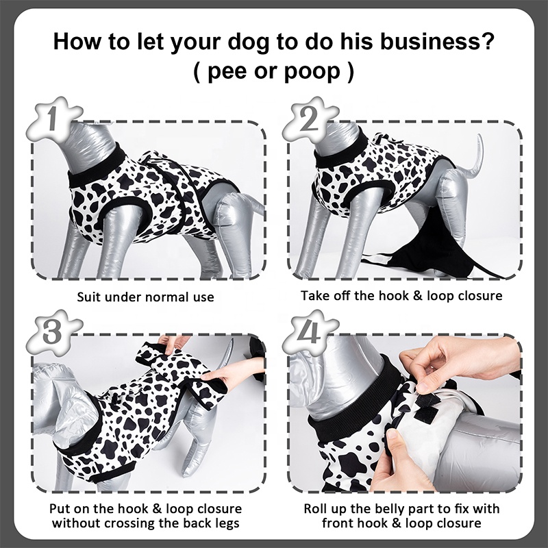 Dog Surgery Suit Female Spay P - Leather Work Factory ulasan dan harga