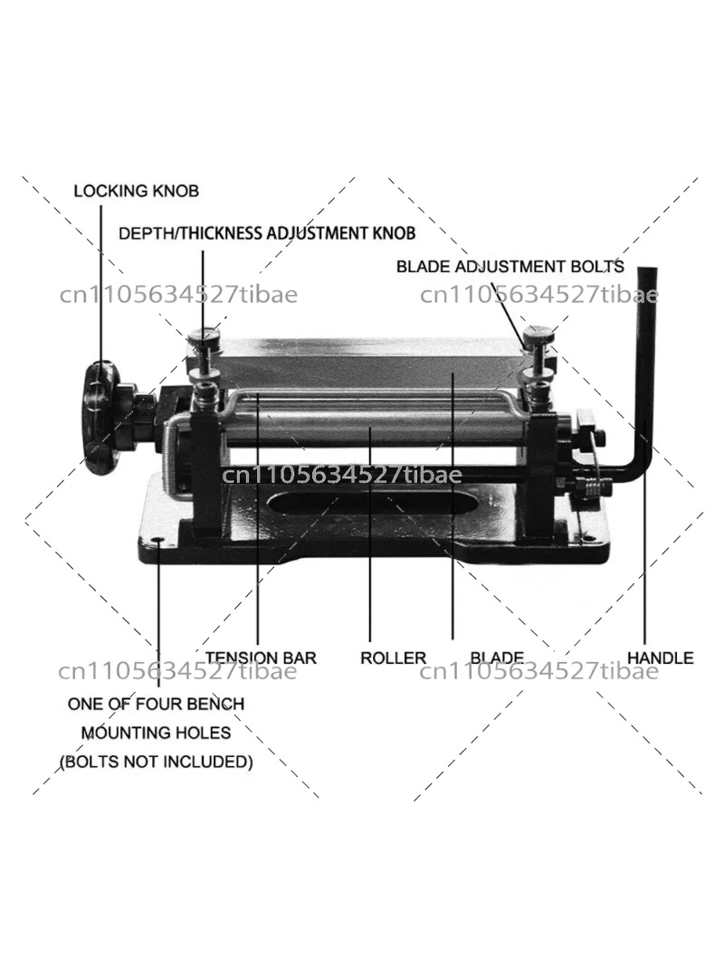 Manual Leather Peeling Machine - Skiver Leather Thin ulasan dan harga