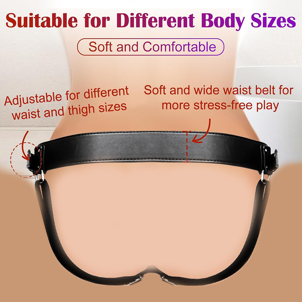 Strap On Dildo Harness Adult S - Leatherwork Fasteners ulasan dan harga
