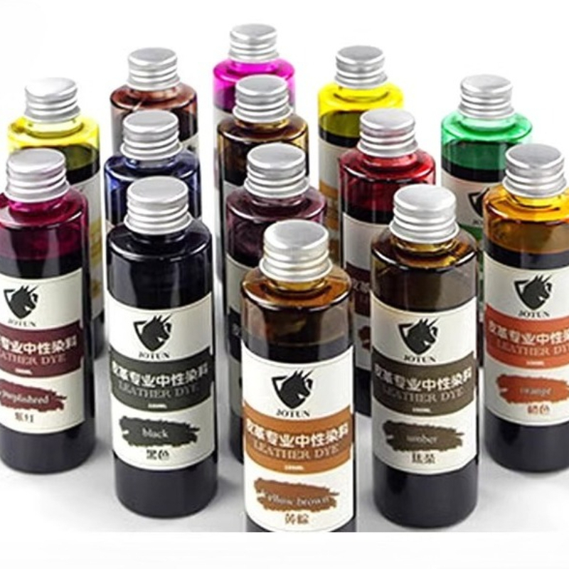 Leather dye color paint DIY le - Leather Dye Finish ulasan dan harga