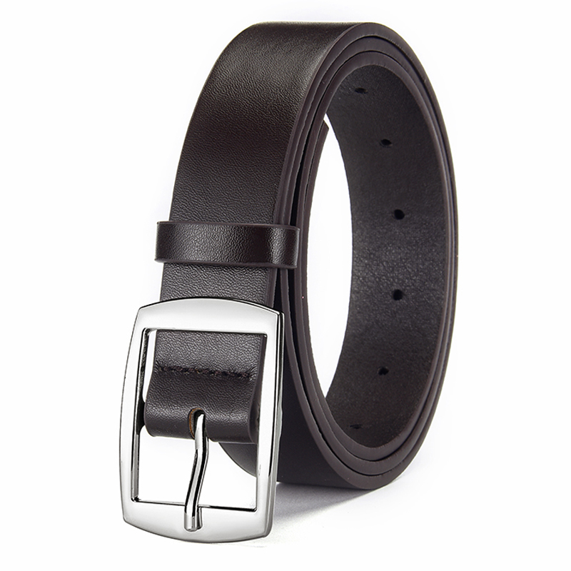 New Luxury Belt for Men PU Lea - Leather Work Jeans ulasan dan harga