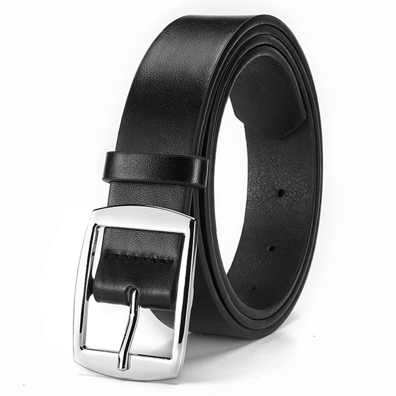New Luxury Belt for Men PU Lea - Leather Work Jeans ulasan dan harga