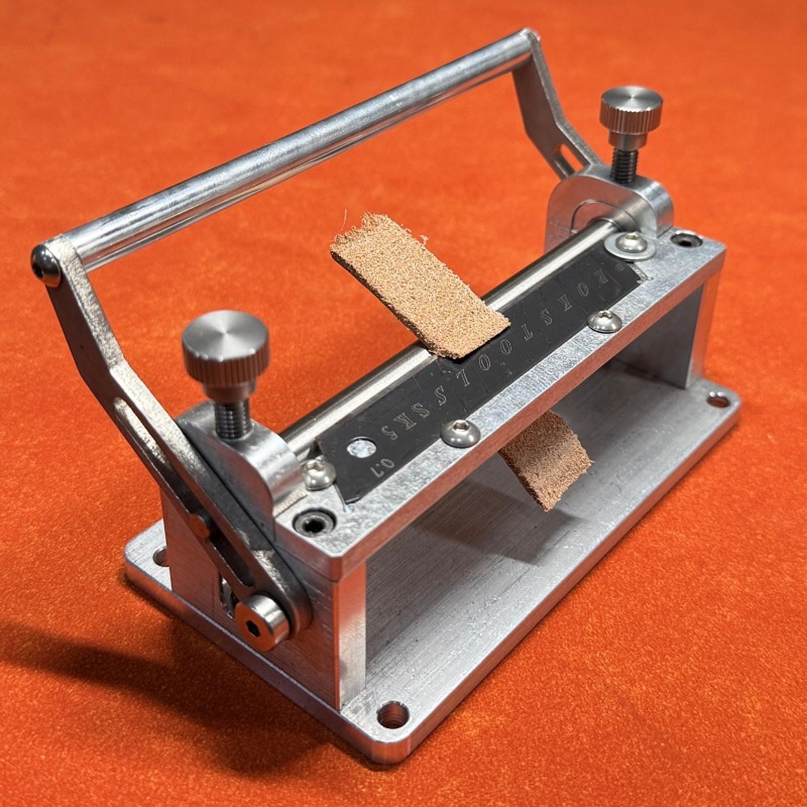 Manual Leather Peeling Machine - Skiver Leather Thin ulasan dan harga
