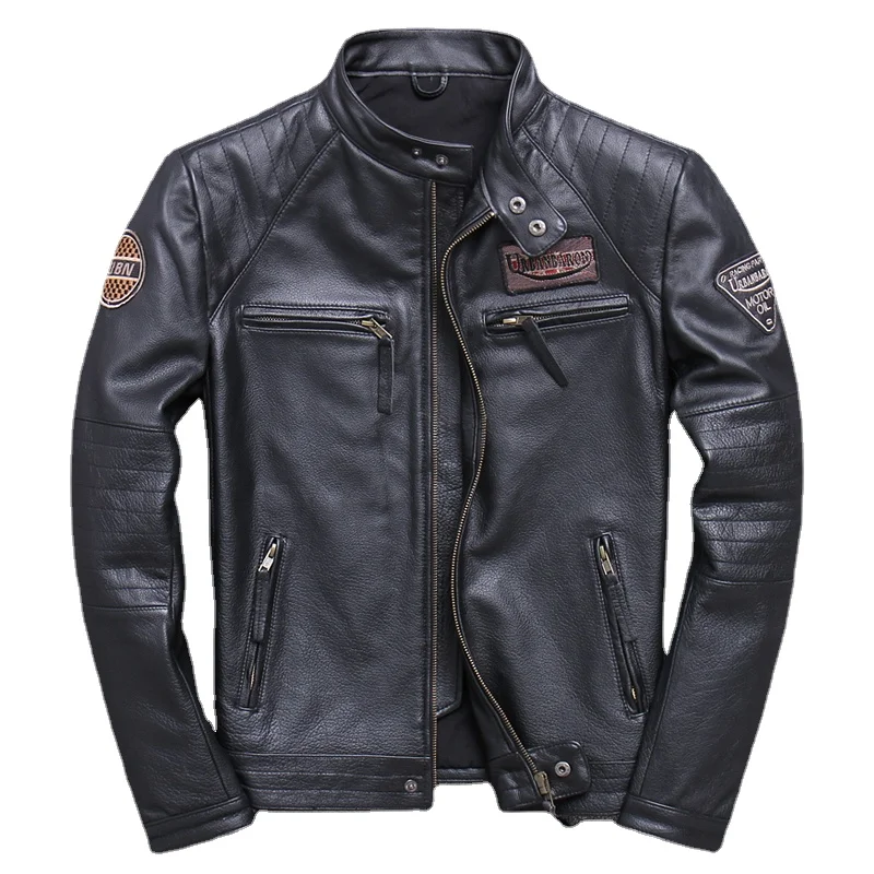 Fashion Biker Jackets Vintage  - Leather Work Jacket ulasan dan harga
