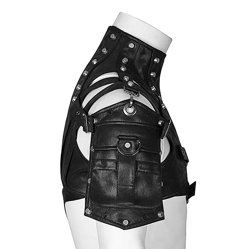 Steampunk Medieval Leather Arm - Leather Work Jacket ulasan dan harga
