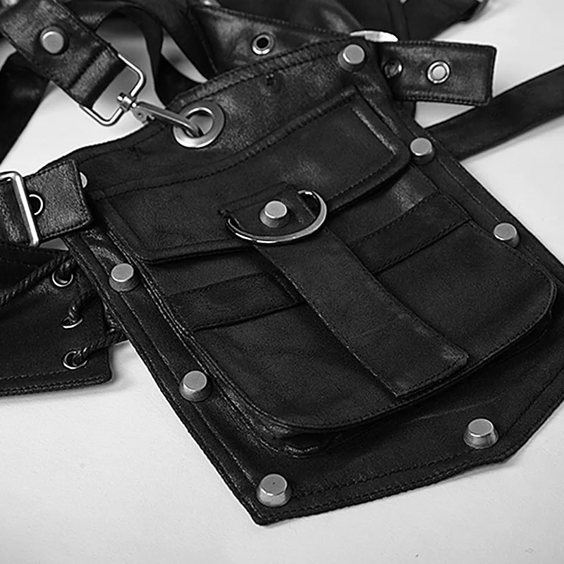 Steampunk Medieval Leather Arm - Leather Work Jacket ulasan dan harga