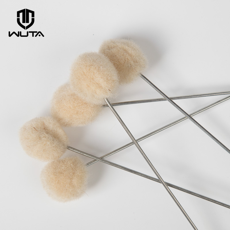 WUTA 20pcs/pack Natural Wool D - Leather Dye Finish ulasan dan harga