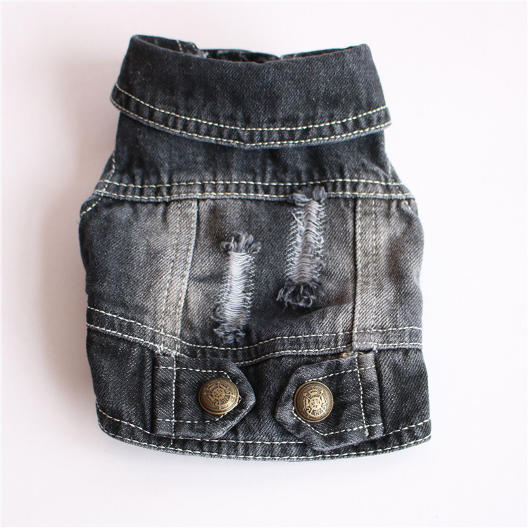 Wholesale Pet Clothes Fashion  - Leather Work Jeans ulasan dan harga