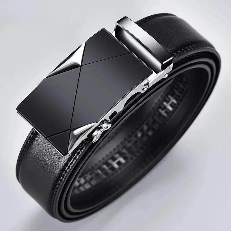 Fashion Business Men'S Belt Ge - Leather Work Jeans ulasan dan harga