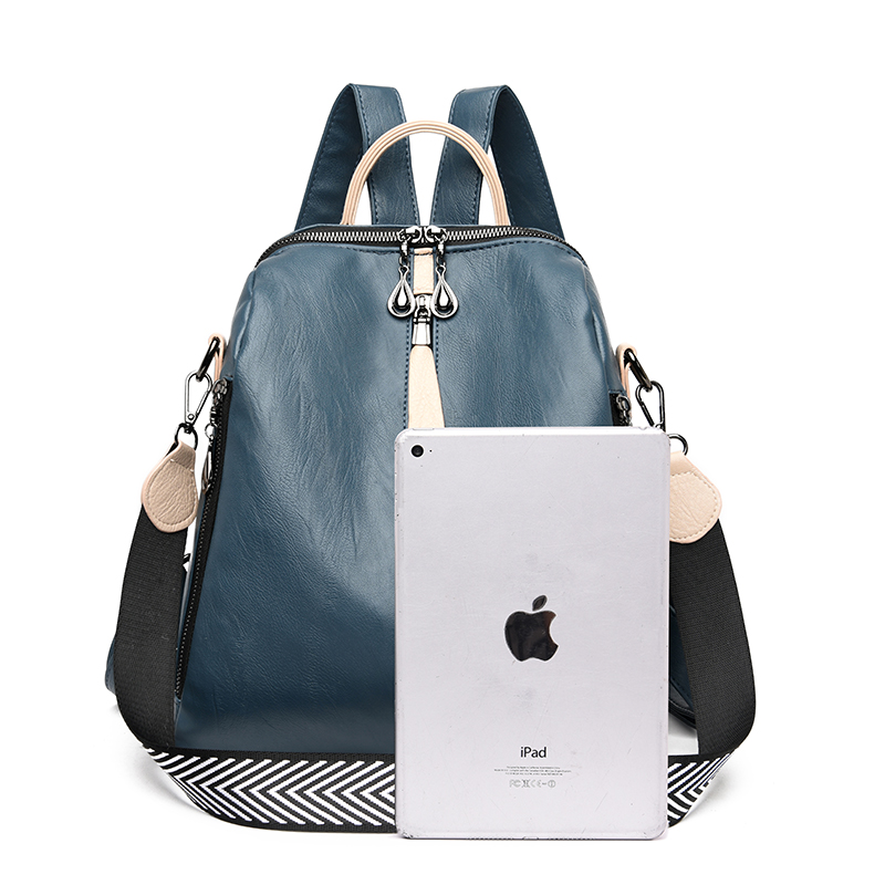 Fashion Backpack Women Soft Le - Leather Work Backpack ulasan dan harga