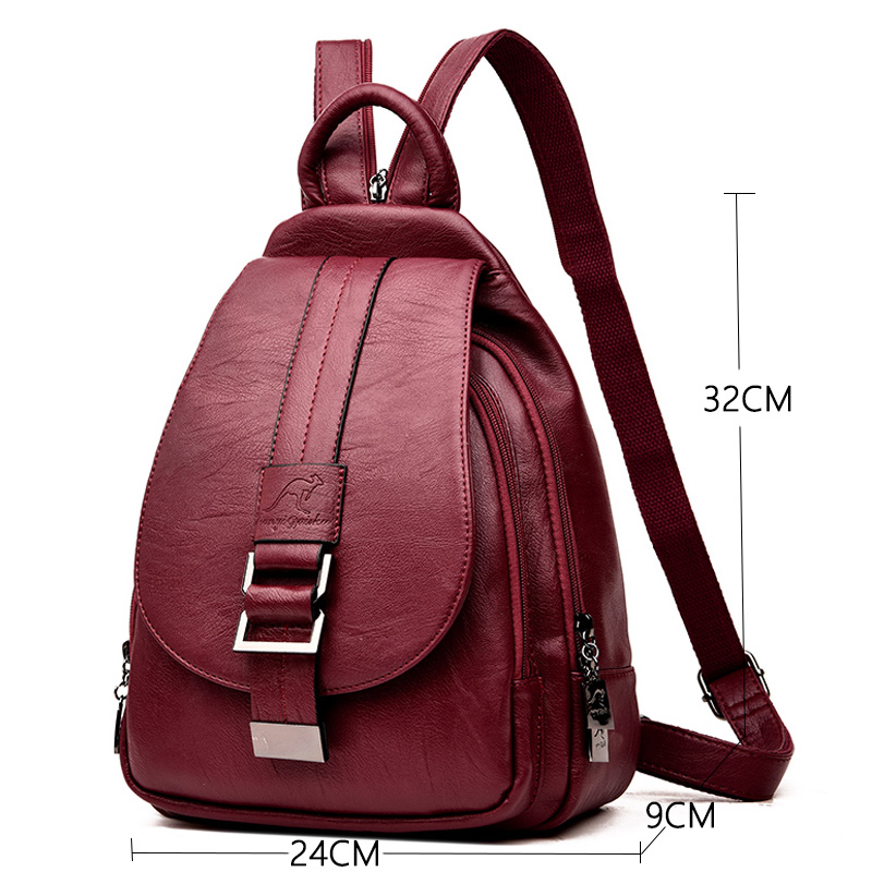 Designer Backpacks Women Leath - Leather Work Backpack ulasan dan harga