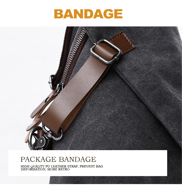 MTE ELAN Large Capacity Retro  - Leather Work Backpack ulasan dan harga