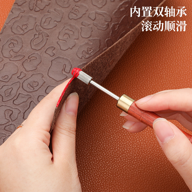 Ebony Wood Edge Painting Pen w - Leather Dye Finish ulasan dan harga