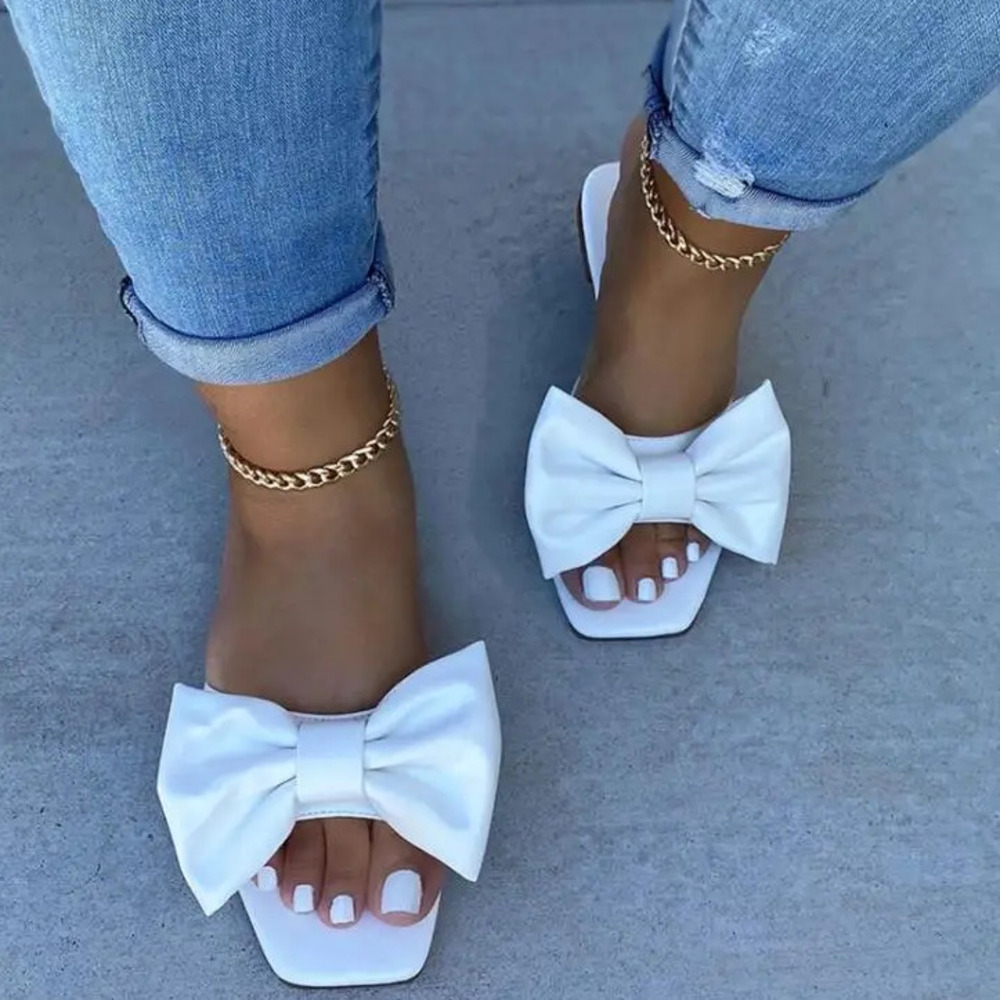 2026 Women‘s Home Slippers Sum - Leather Work Flats ulasan dan harga