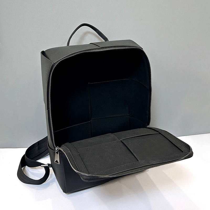 Fashionable Large Capacity Lea - Leather Work Backpack ulasan dan harga