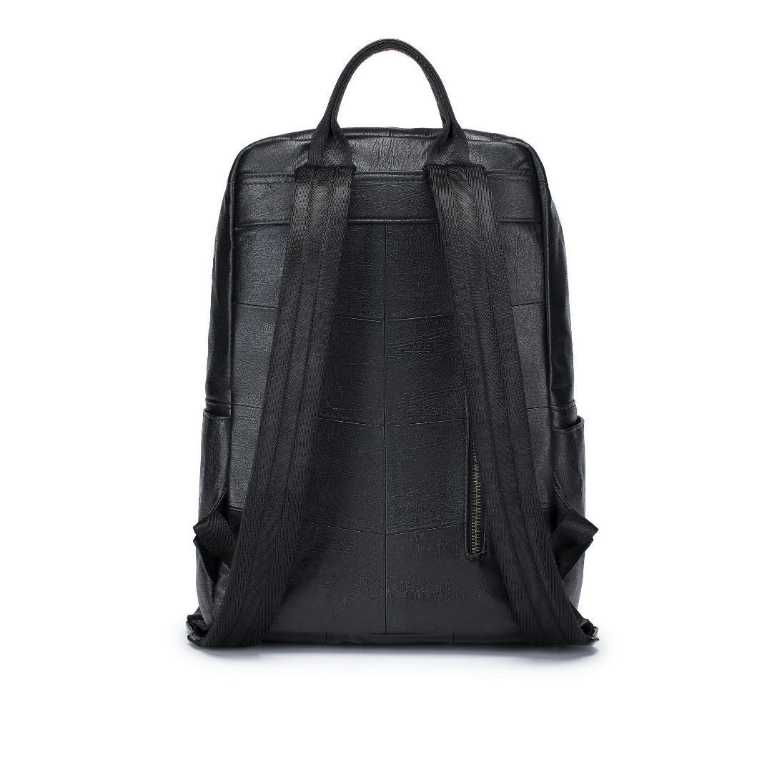 Black Man Genuine Leather Back - Leather Work Rucksack Mens ulasan dan harga