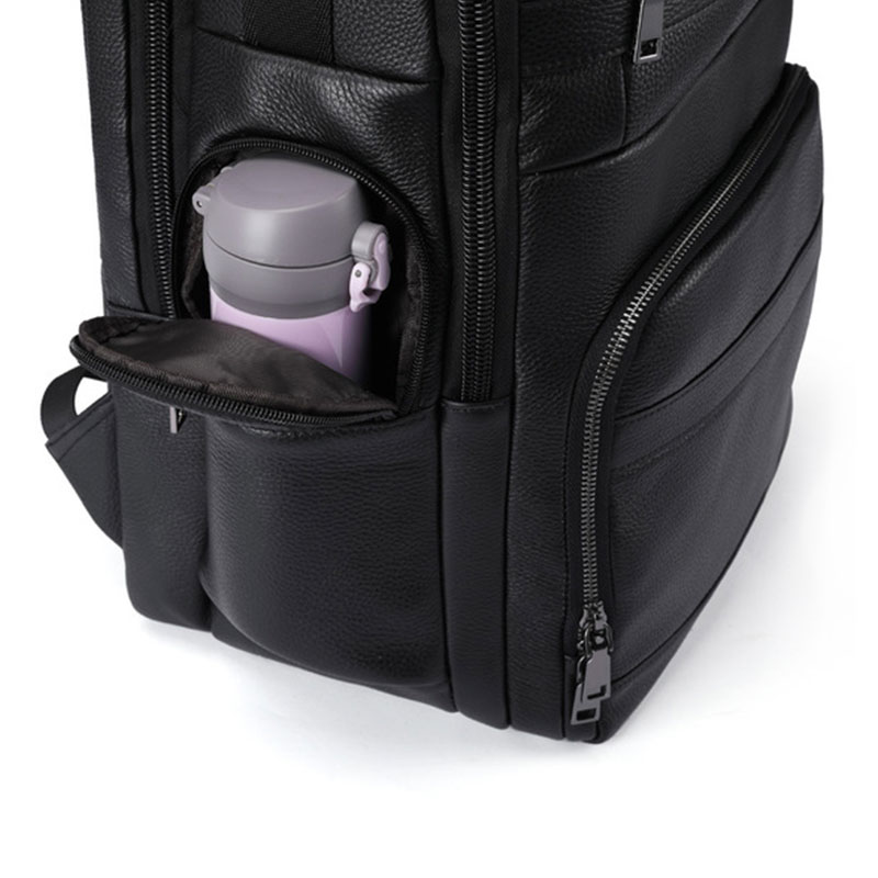 Luufan Genuine Leather Backpac - Leather Work Rucksack Mens ulasan dan harga