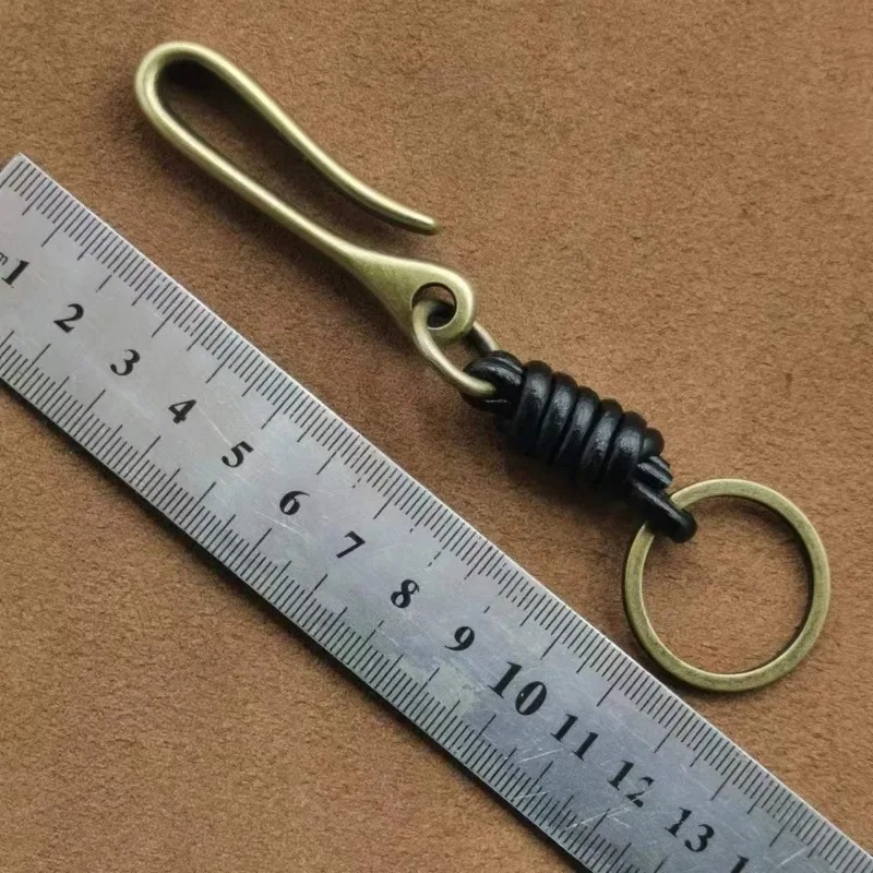 Handwoven Genuine Leather Key  - Leatherwork Ruler ulasan dan harga