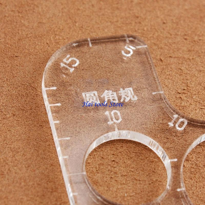 X37E Professional Grade Acryli - Leatherwork Ruler ulasan dan harga